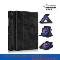 For Samsung Galaxy TabTab A8 10.5" Tablet Case Pencil Holder Funda Smart Sleep Cover For Samsung Tab A8