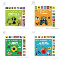 【小牛津】英國DK授權 my first Animals 動物 my first Farm 農場 my first Nature 大自然-my first Words 識字 厚紙書(親子共讀幼幼認知書