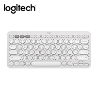 羅技 K380s 跨平台藍牙鍵盤-珍珠白