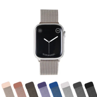 【General】Apple Watch 米蘭磁吸錶帶 蘋果手錶適用 38/40/41mm - 銀色(手錶 錶帶)