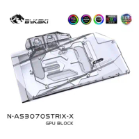 Bykski GPU Block with Backplate for ASUS ROG STRIX RTX3070 N-AS3070STRIX-X