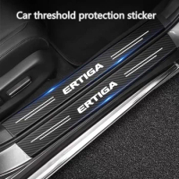 Carbon Fiber Car Sticker Auto Door Trunk Protective Strip Anti Scratch Decal for Suzuki ERTIGA 2021 2020 2019 2018 Accessories