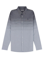 เสื้อเชิ้ตผู้ชาย Classic Man Stretch Oxford Shirt สีฟ้า