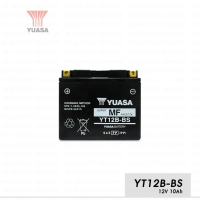 แบต BIGBIKE แบตเตอรี่ BIGBIKE แบตมอเตอร์ไซค์ บิ๊กไบค์ YUASA YT12B-BS 12V 10Ah