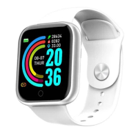 D20 Smart Wristbands Bracelet Fashion Alarm Clock Watch Bluetooth Music Fitness Tracker Sports Smartwatch for Smartphone