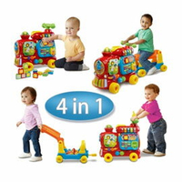 Vtech 4合1智慧積木學習車(3色可選)