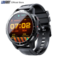 LOKMAT Android Smart Watch APPLLP 7 Dual System SmartWatches 4G Network Wifi GPS Fitness Tracker Heart Rate Monitor for Phone