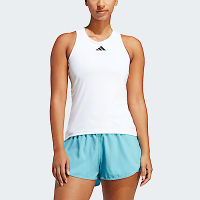 Adidas Club Tank [HZ4282] 女 無袖 背心 運動 訓練 網球 透氣 吸濕排汗 挖背 修身 白