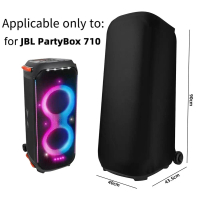 Tấm che bụi bằng Nylon, Độ đàn hồi cao, dành cho JBL-Partybox 710, Bảo vệ loa của bạn