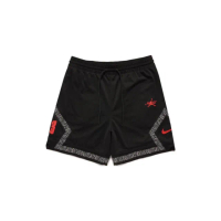 【NIKE 耐吉】Awake Ny x Jordan 球褲 黑紅 FQ5450-010(Jordan 聯名款 服飾 球褲 短褲 運動褲)