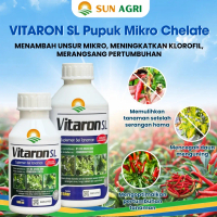 Vitaron SL 1 Liter Pupuk Mikro Chelate – Suplemen Tanaman Premium untuk Pemulihan & Pertumbuhan Opti
