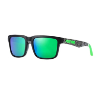 KDEAM Fashion Polarized Sunglasses Men's Glasses Men's Windproof Beach Goggles Colorful True Film Sunglasses Light