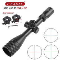 T-EAGLE EO 4-16X44AOEG HK Riflescope Spotting Scope for Hunting Optical Collimator Red Green Blue Illumination Airsoft
