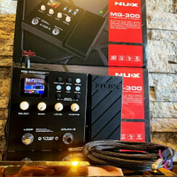 現貨可分期 贈高級導線 Nux MG300 mg 300 電吉他 綜合 效果器 IR 破音 Loop 錄音介面 中文說明 公司貨 享保固