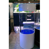 Customized 400/500/600 Cylindrical Aquarium Acrylic Fish Tank