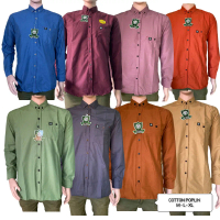 KEMEJA POLOS LENGAN PANJANG KAIN COTTON POPLIN Kemeja polos Lilac lavender lengan panjang Formal Mot