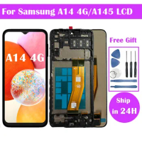6.6" For Samsung For Galaxy A14 LTE LCD Display Touch Screen Digitizer For Samsung A14 4G A145F A145M A145P LCD Screen