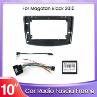 For Android Car Radio Fascias Frame For VW Volkswagen Passat B7 B6 2010-2015 Magotan CC Plastic Panel Frame instrument Panel