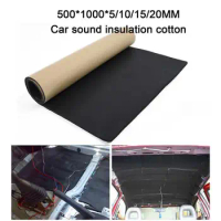 Vehicle Heat Shield Insulation Mat Acoustic Dampening Foam Pad Thermal Shield Sound Proofing Mat Sound &amp; Heat Insulation Cotton