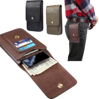4.7-6.9" PU Leather Case Cover for IPhone 13 12 Mini 11 Pro X XS MAX 7 8 Belt Clip Phone Pouch for Samsung S20 S10 S9 Waist Bag