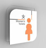 男女洗手間指示牌,男女廁所標示牌(男生牌+女生牌)