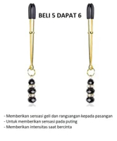 d124 jepit nipple clamp bdsm toys pria wanita alloy BDSM alat bantu jepit puting untuk kesenangan be