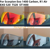 แว่นบังแดดสำหรับหมวกกันน็อค Scorpion Exo 1400 Carbon, R1 Air EXO 520 T520 ST1400 EXO 391 อุปกรณ์เสริ