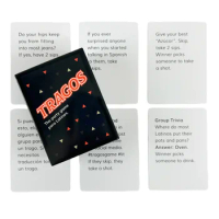 “Tragos” Party Drinking Game,Family Gathering Game Card,Fun Card Game,Party Board Games