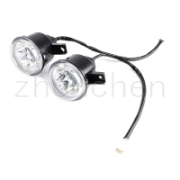 Lampu Depan LED 3 Wayar, 1 Pasang, Sesuai untuk ATV Quad 110 125CC, TaoTao ATA110D ATA110D1 ATA125D 