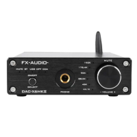 FX-AUDIO- DAC-X6MKII HI-FI Bluetooth Audio Amplifier (Black)EU Plug