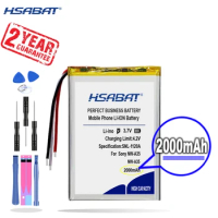 New Arrival [ HSABAT ] 2000mAh Replacement Battery for Sony NW-A35 NW-A36 Player A35 A36