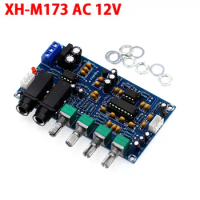 XH-M173 Microphone Amplifier Board Karaoke Reverberation Dual Double Power AC 6V 20V AC 12V Transformer