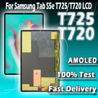 10.5" Super AMOLED For Samsung Tab S5e SM-T725 SM-T720 LCD Display Touch Screen Digitizer Assembly For Samsung Tab S5e LCD