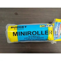 Refill kuas roll kapal 110mm ACE / Miniroller budget / refill kuas roll kecil