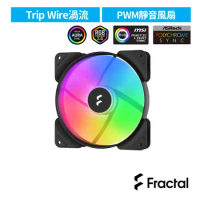 Fractal Design】AspectRGB PWM風扇14cm-黑