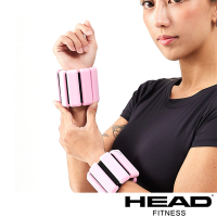 HEAD 專業矽膠負重手環/腳環 2x0.5kg(粉色)