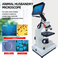 High-power Aquaculture Microscope Agriculture, Forestry and Animal Husbandry Microbial Algae Fish Disease Probiotics Detection