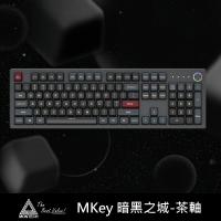【MONTECH】MKey 暗黑之城 RGB 機械式鍵盤(茶軸 PBT)