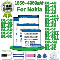 For Nokia 2110 2865 6015i 6500c 6500 7900P 7900 6700C 6700 BP-6X BL-5X 8800 /8800 Sirocco/N73i 8800SE /8800S/ 8800D 8860 Battery