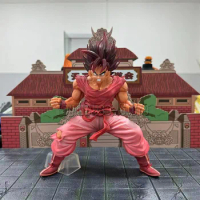24cm Dragon Ball Z Kaiouken Goku Anime Figure Super Saiyan Son Goku Action Figurine Pvc Statue Collection Model Toys Gifts