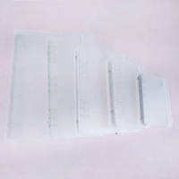 2Pcs A4/A5/A6/A7/B5 Translucent Scrub Loose Leaf Binder Notepad Cover Holder Sheet Protectors Notebook Planner Business Office