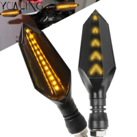 For Yamaha MT 09 MT-09 2014 2015 2016 2017 2018 Motorcycle turn signal Indicators Blinkers flowing water flicker led light lamp