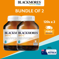 [Bundle of 2] Blackmores Bio C 1000 mg 120s  - Enhance Vitamin C Absorption (Min 6 Months Expiry)