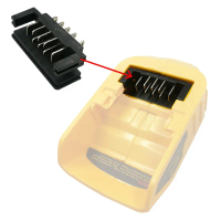 Giá đỡ đầu nối cho bộ chuyển đổi/cáp sạc USB DCB118 dùng với bộ sạc DeWalt 14,4 V và 18 V