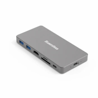Blueendless Multi-Ports HDD Box Type C USB3.1 Hub for .2 SATA/NVME HDMI-Compati