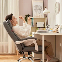 Computer Chair Office Chair Reclining Desk E-Sports Swivel Chair Boss Stool Home Ergonomic Comfortable living room furniture