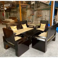 Kursi Tamu Bola Jari Jati/Kursi Tamu Minimalis Jati Mentah