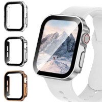 Waterproof Case for Apple Watch Cover 44mm 40mm 41mm 45mm Frame Screen Protector Edge Bumper For IWatch Series 9 8 7 6 SE 5 4