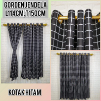 Gorden Jendela Kamar - Korden Jendela Ruang Tamu - Hordeng Jendela Smokering - Gorden Jendela Pendek