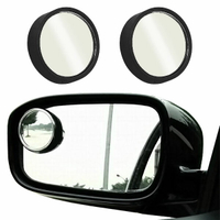 可旋轉防死角輔助鏡(2入) 360度後視小圓鏡盲點鏡 防碰撞倒車廣角鏡 汽車用品 贈品禮品